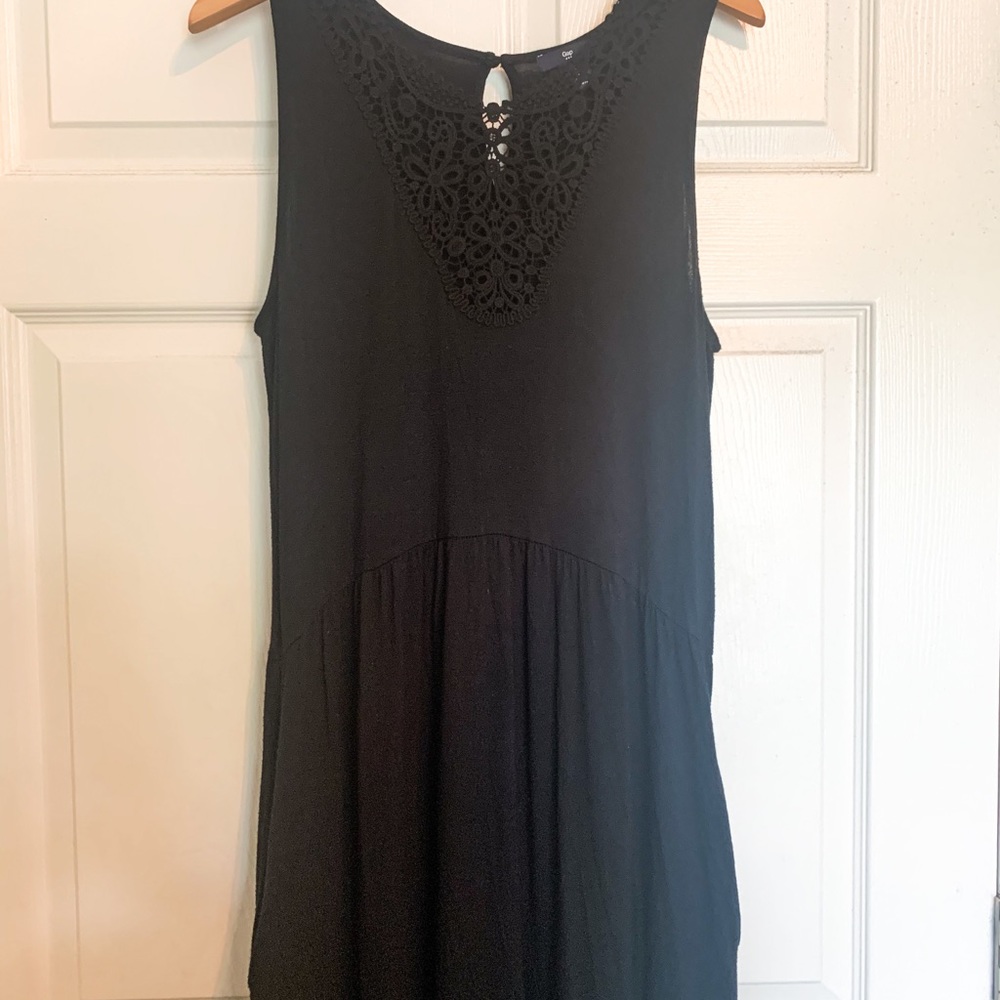 GAP Lace Detail Maxi Dress